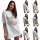 Damen Oversized Print T-Shirt 24RSW057