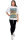 Reichstadt Damen Oversized Kurzarmshirt 24RSW057 Beachside Booklover L
