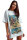Damen Oversized Print T-Shirt 24RSW057 Beachside Booklover XXL