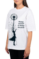 Reichstadt Damen Oversized Kurzarmshirt 24RSW057 Positive Dreamer S