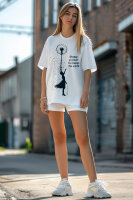 Oversized T-Shirt Damen  24RSW057 Positive Dreamer XL