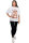 Oversized T-Shirt Damen Logoschriftzug 24RSW057 Otterly Birthday M