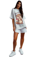 Oversized T-Shirt Damen  24RSW057 Otterly Birthday L