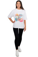 Reichstadt Damen Oversized Kurzarmshirt 24RSW057 Vibrant Positivity XXL