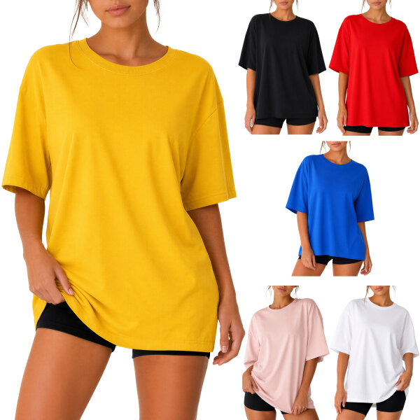 Reichstadt Damen Oversized Kurzarmshirt 24RSW058