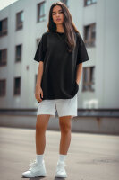 Oversized T-Shirt  Logoschriftzug 24RSW058 Black M