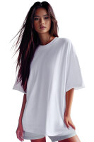 Oversized T-Shirt  Logoschriftzug 24RSW058 White L