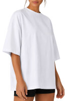 Reichstadt Damen Oversized Kurzarmshirt 24RSW058 White L