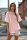 Damen Oversized T-Shirt 24RSW058 Pink M