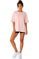 Reichstadt Damen Oversized Kurzarmshirt 24RSW058 Pink L