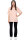 Oversized T-Shirt  Logoschriftzug 24RSW058 Pink L