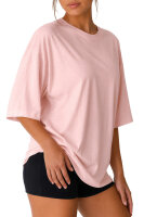 Reichstadt Damen Oversized Kurzarmshirt 24RSW058 Pink XXL
