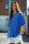 Oversized T-Shirt  Logoschriftzug 24RSW058 Blue M