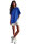 Reichstadt Damen Oversized T-Shirt 24RSW058 Blue L