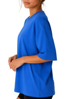 Reichstadt Damen Oversized Kurzarmshirt 24RSW058 Blue XL