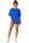 Reichstadt Damen Oversized Kurzarmshirt 24RSW058 Blue XL