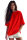 Oversized T-Shirt  Logoschriftzug 24RSW058 Red M