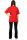 Oversized T-Shirt  Logoschriftzug 24RSW058 Red M