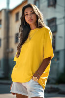 Oversized T-Shirt   24RSW058 Yellow L