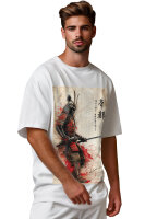 Oversized T-Shirt Herren  24RS056 White XXL