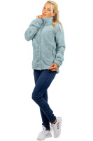 Reichstadt Damen Regular Fit Flauschige Jacke Kuschelig 22RSW002 Mint XXL