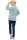 Reichstadt Damen Regular Fit Flauschige Jacke Kuschelig 22RSW002 Mint XXL