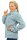 Kuschelige Damen Fleecejacke 22RSW002 Mint Grey 4XL
