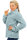 Reichstadt Damen Regular Fit Flauschige Jacke Kuschelig 22RSW002 Mint 4XL