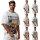 Herren Oversized Print T-Shirt 24RS057