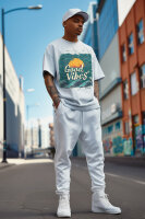 Reichstadt Herren Oversized Print T-Shirt 24RS057 Sunset Vibes XL