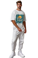 Reichstadt Herren Oversized Print T-Shirt 24RS057 Sunset Vibes XXL