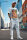 Reichstadt Herren Oversized Print T-Shirt 24RS057 Retro Vibes M