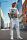 Reichstadt Herren Oversized Print T-Shirt 24RS057 Surfside Vibes L
