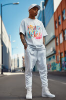 Reichstadt Herren Oversized Print T-Shirt 24RS057 Vibrant Positivity M