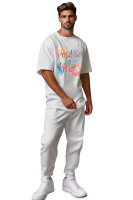 Reichstadt Herren Oversized Print T-Shirt 24RS057 Vibrant Positivity L
