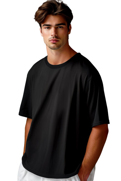 Relaxed Fit T-Shirt Herren  24RS058 Black L