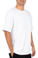 Relaxed Fit T-Shirt Herren Rundhalsausschnitt 24RS058 White S