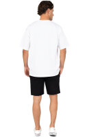 Relaxed Fit T-Shirt Herren Rundhalsausschnitt 24RS058 White XL
