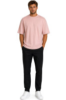 Reichstadt Herren Relaxed Fit Kurzarmshirt 24RS058 Pink M
