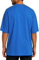 Reichstadt Herren Relaxed Fit Kurzarmshirt 24RS058 Blue S