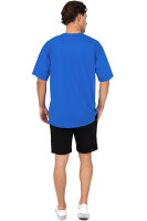 Relaxed Fit T-Shirt Herren Rundhalsausschnitt 24RS058 Blue M