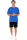 Relaxed Fit T-Shirt Herren Rundhalsausschnitt 24RS058 Blue M