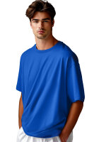 Relaxed Fit T-Shirt Herren  24RS058 Blue XL