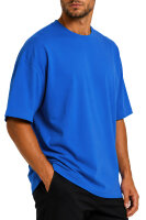 Reichstadt Herren Relaxed Fit Kurzarmshirt 24RS058 Blue XXL