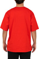 Relaxed Fit T-Shirt Herren Rundhalsausschnitt 24RS058 Red XXL