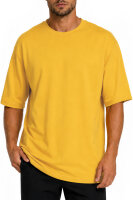 Reichstadt Herren Relaxed Fit Kurzarmshirt 24RS058 Yellow M