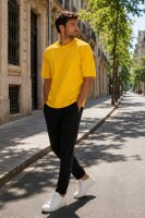 Reichstadt Herren Relaxed Fit Kurzarmshirt 24RS058 Yellow M
