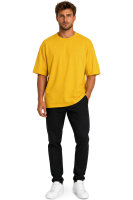 Reichstadt Herren Relaxed Fit Kurzarmshirt 24RS058 Yellow L
