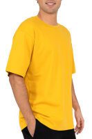 Relaxed Fit T-Shirt Herren Rundhalsausschnitt 24RS058 Yellow L