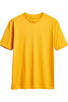 Relaxed Fit T-Shirt Herren Rundhalsausschnitt 24RS058 Yellow XXL